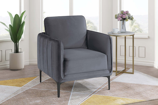 Squared Grey Standing Chair