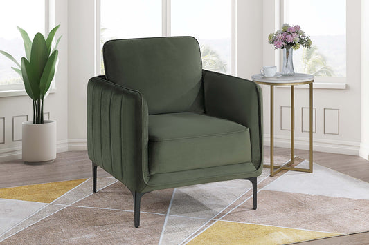 Squared Green Standing Chair