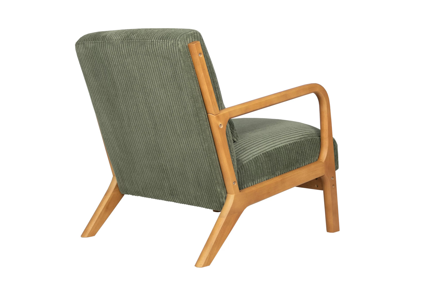Sage Green Corduroy Accent Chair