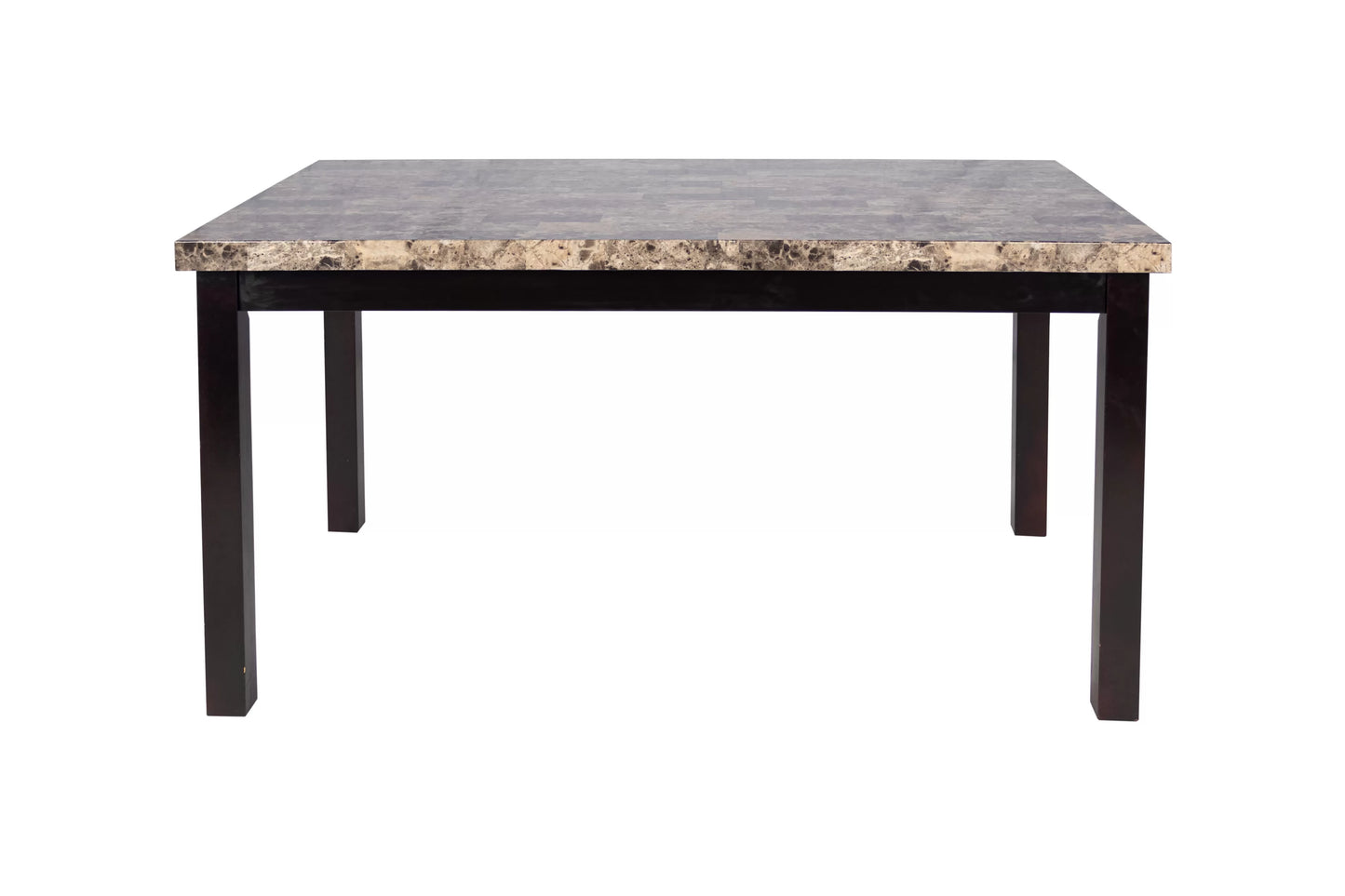 Birch + Marble Dining Table